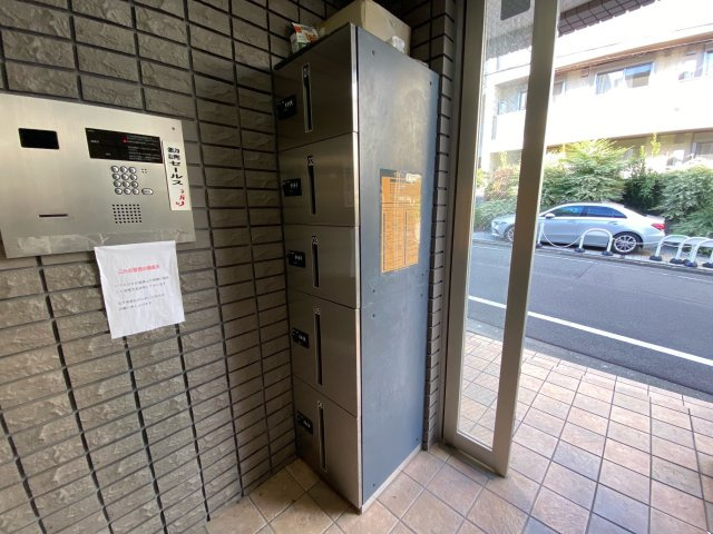 エクセルコート大岡山のエントランス