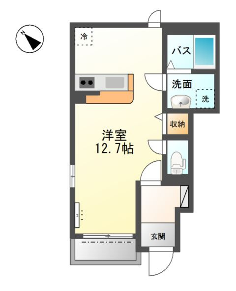 ウィンベルαの間取り