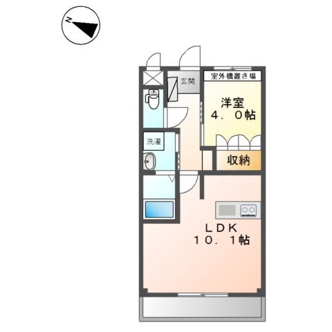 エトワール大和田の間取り