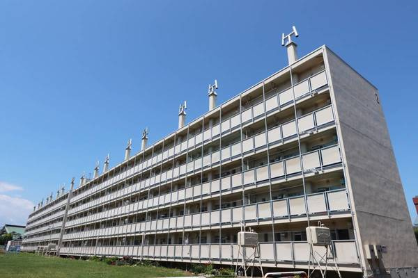 ビレッジハウス東月寒4号棟の外観