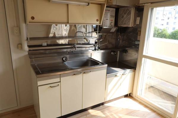 ビレッジハウス東月寒2号棟のキッチン|ビレッジハウスの同一物件・同一タイプの間取りの写真です
