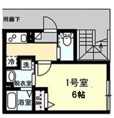 ベイルーム本町通りの間取り