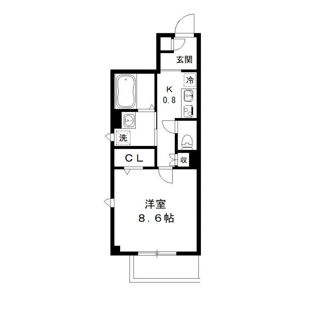 ビューノ陽光の間取り
