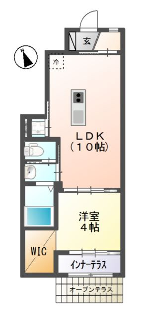 アヴニールの間取り