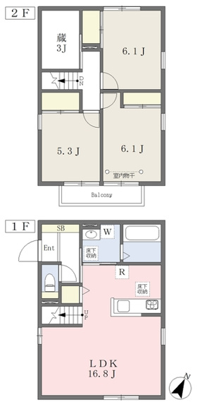 船子戸建　Ｂ