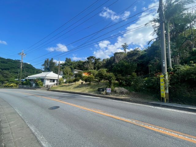 本部町北里の周辺