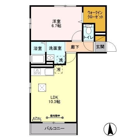 【間取り】 | セジュールウィット氷川