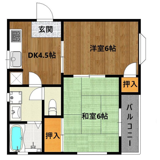 【間取り】 | プロスパ6