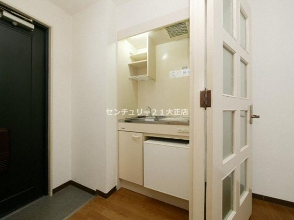 大阪市港区南市岡３丁目の賃貸マンションのキッチン