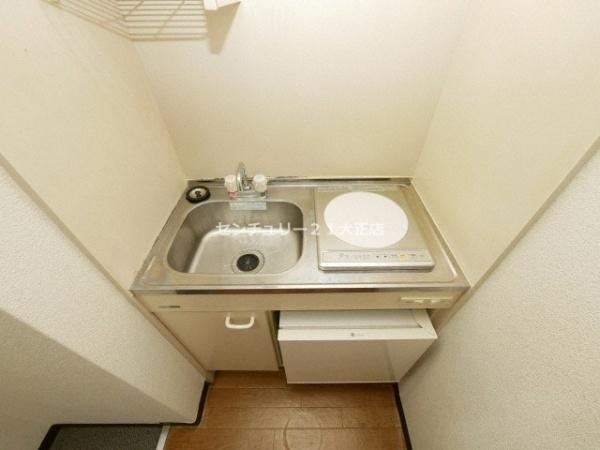 大阪市港区南市岡３丁目の賃貸マンションのキッチン