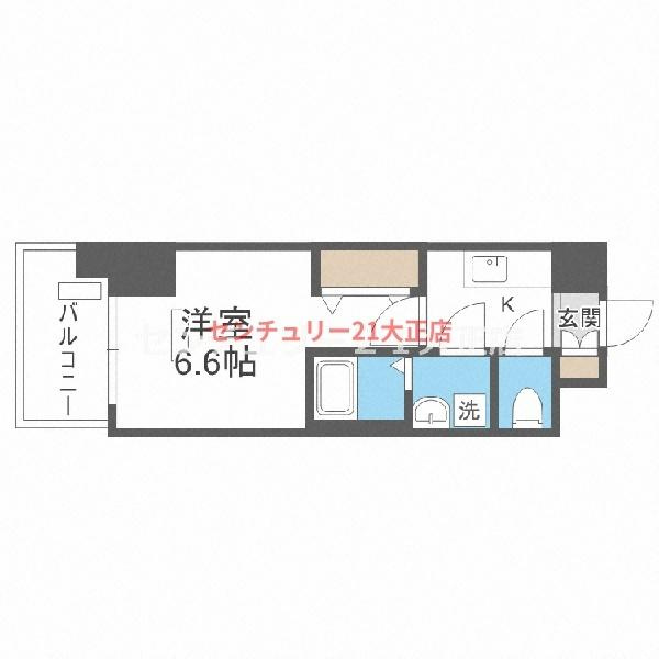 レジュールアッシュアーバンイールの間取り