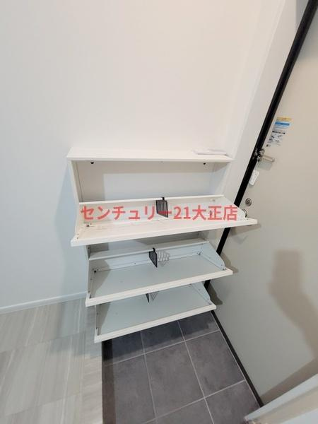 Nesta　Residence大正の収納|シューズボックス