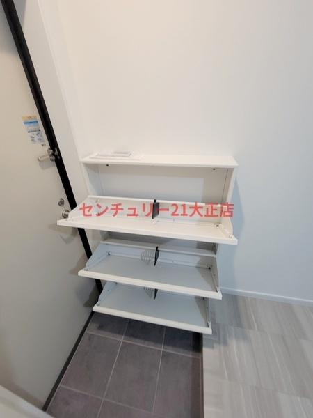 Nesta　Residence大正の収納|シューズボックス