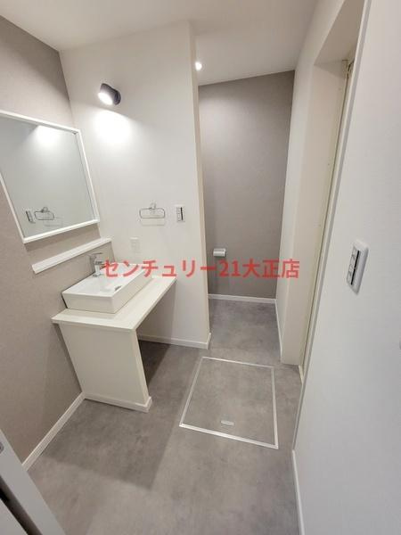 Nesta　Residence大正の洗面所