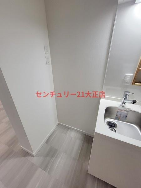 Nesta　Residence大正の洗面所