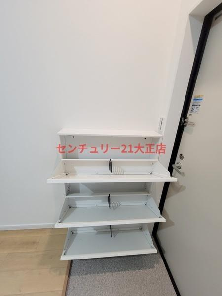Nesta　Residence大正の収納|シューズボックス