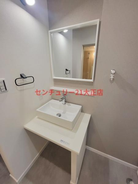 Nesta　Residence大正の洗面所