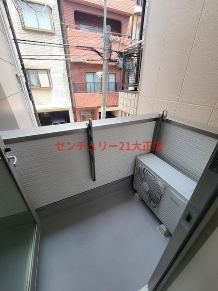 Nesta　Residence大正のバルコニー