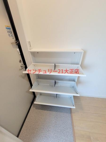 Nesta　Residence大正の収納|シューズボックス