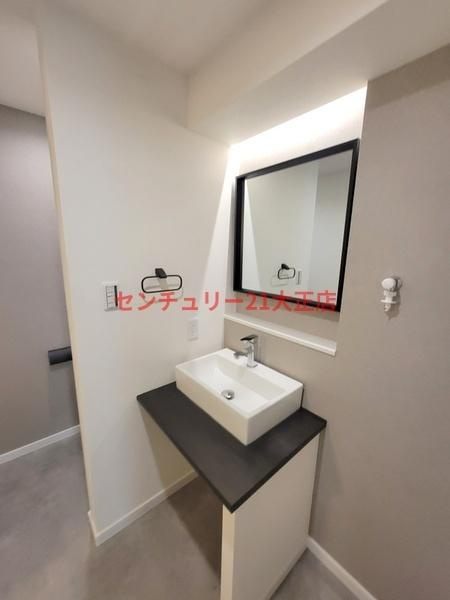 Nesta　Residence大正の洗面所