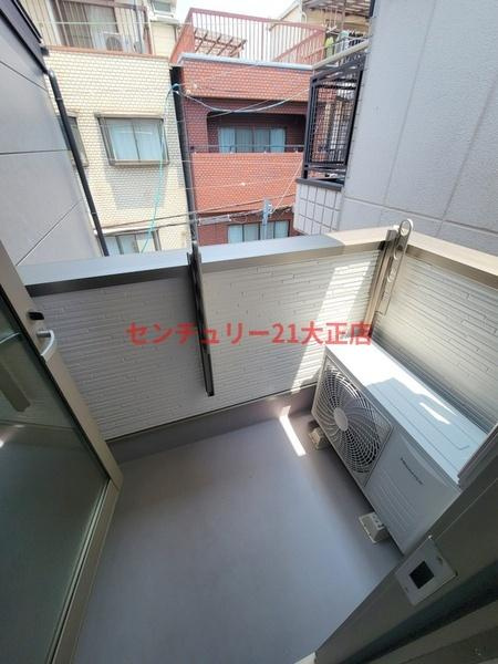 Nesta　Residence大正のバルコニー