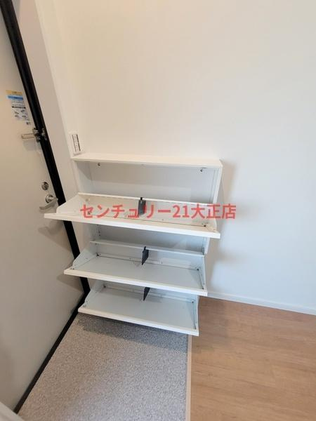 Nesta　Residence大正の収納|シューズボックス