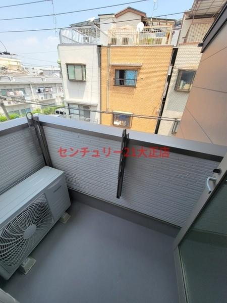 Nesta　Residence大正のバルコニー