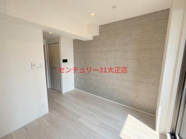 パークフラッツ弁天町駅前の居間・リビング