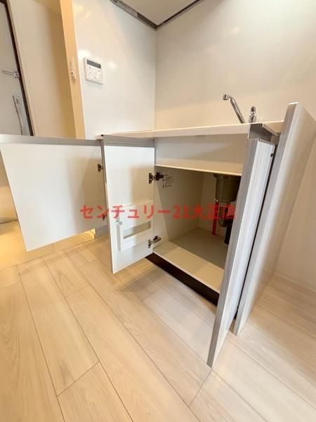 パークフラッツ弁天町駅前のキッチン