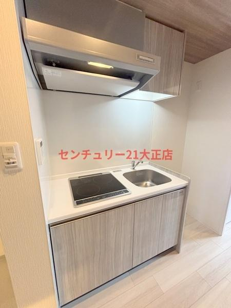 パークフラッツ弁天町駅前のキッチン