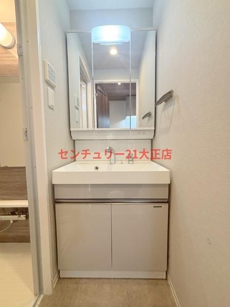 パークフラッツ弁天町駅前の洗面所
