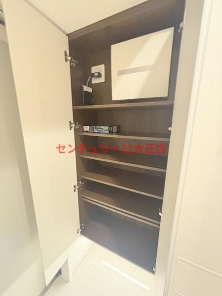 パークフラッツ弁天町駅前の収納