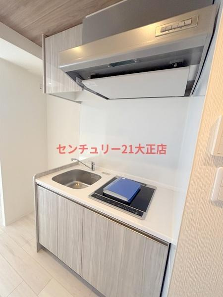 パークフラッツ弁天町駅前のキッチン