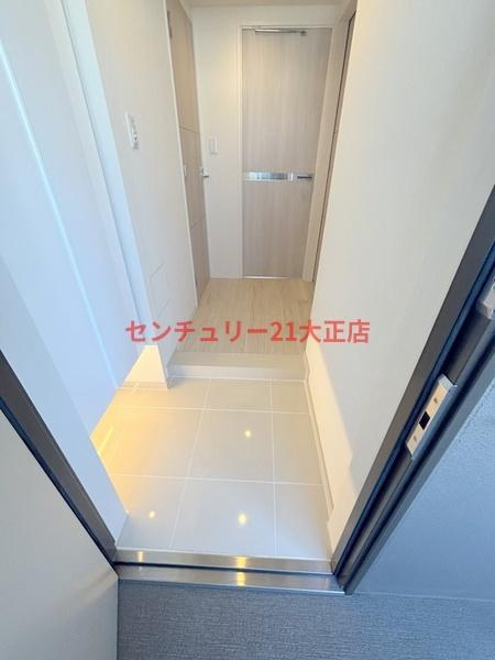 パークフラッツ弁天町駅前の玄関