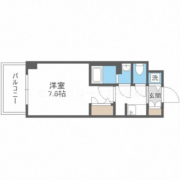 サムティ夕凪LUKSUSの間取り
