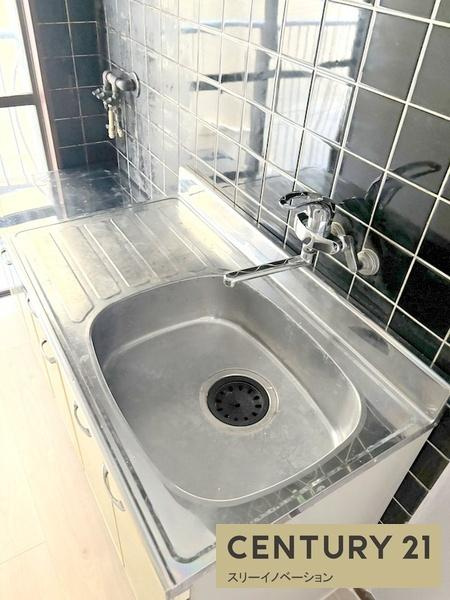三軒家東貸家のキッチン|★ガスコンロ設置可能★