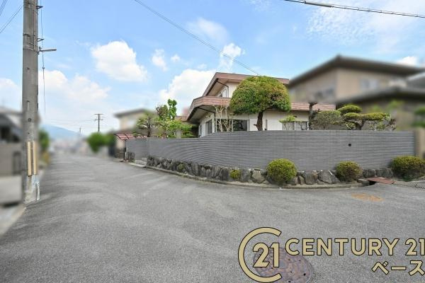 生駒郡平群町竜田川３丁目の売地の前面道路含む現地写真|■落ち着いた雰囲気の閑静な住宅地内です！