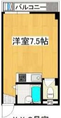 【間取り】 | 大産西新マンション