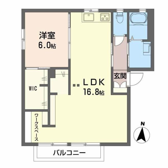 【間取り】 | シャンドフルール　Ｂ棟 | 間取り