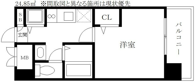 【間取り】 | テラ･ロッサ西新