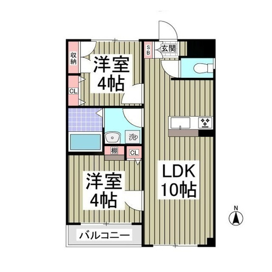【間取り】 | 小平ファミリーマンション