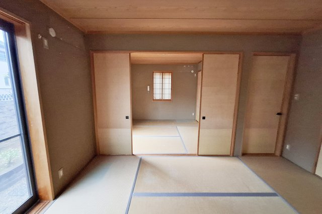 岸和田市宮前町の和室|和室続き間