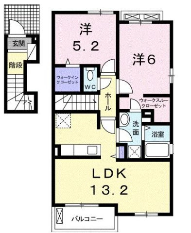 コトーブリアンの間取り