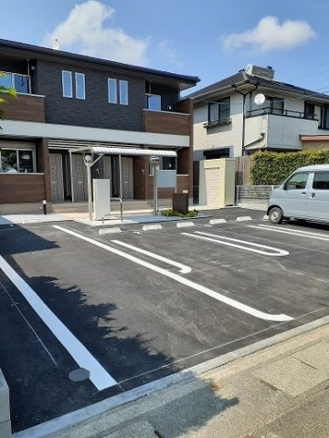 パークサイド　タウンの駐車場