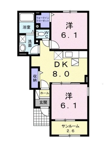 アヴァンティⅣの間取り