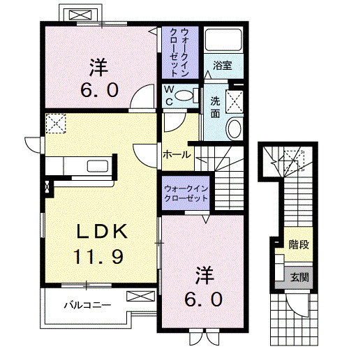 【間取り】 | ｍｉｌｄ　ＳⅠ