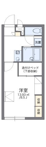 レオパレス柳堀町の間取り