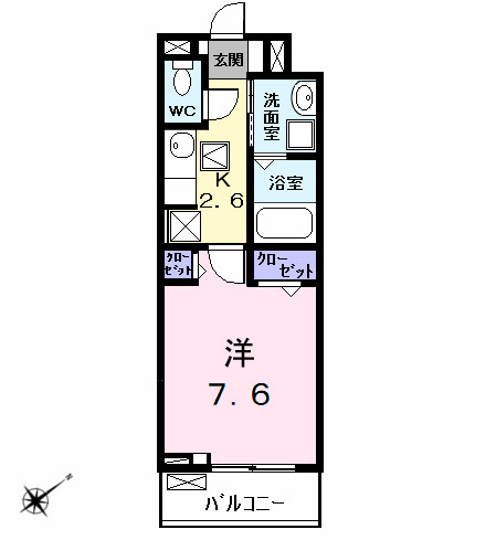 ザ　ルミナス　トキワの間取り