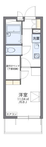 レオパレス吹上の間取り