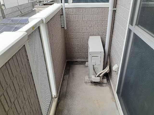 エスポワールＫのバルコニー